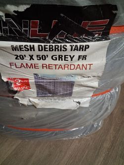 20x50 MESH DEBRIS TARP