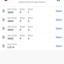 Dodgers Tickets