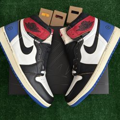 Jordan 1 High Union LA x Fragment Red Royal 