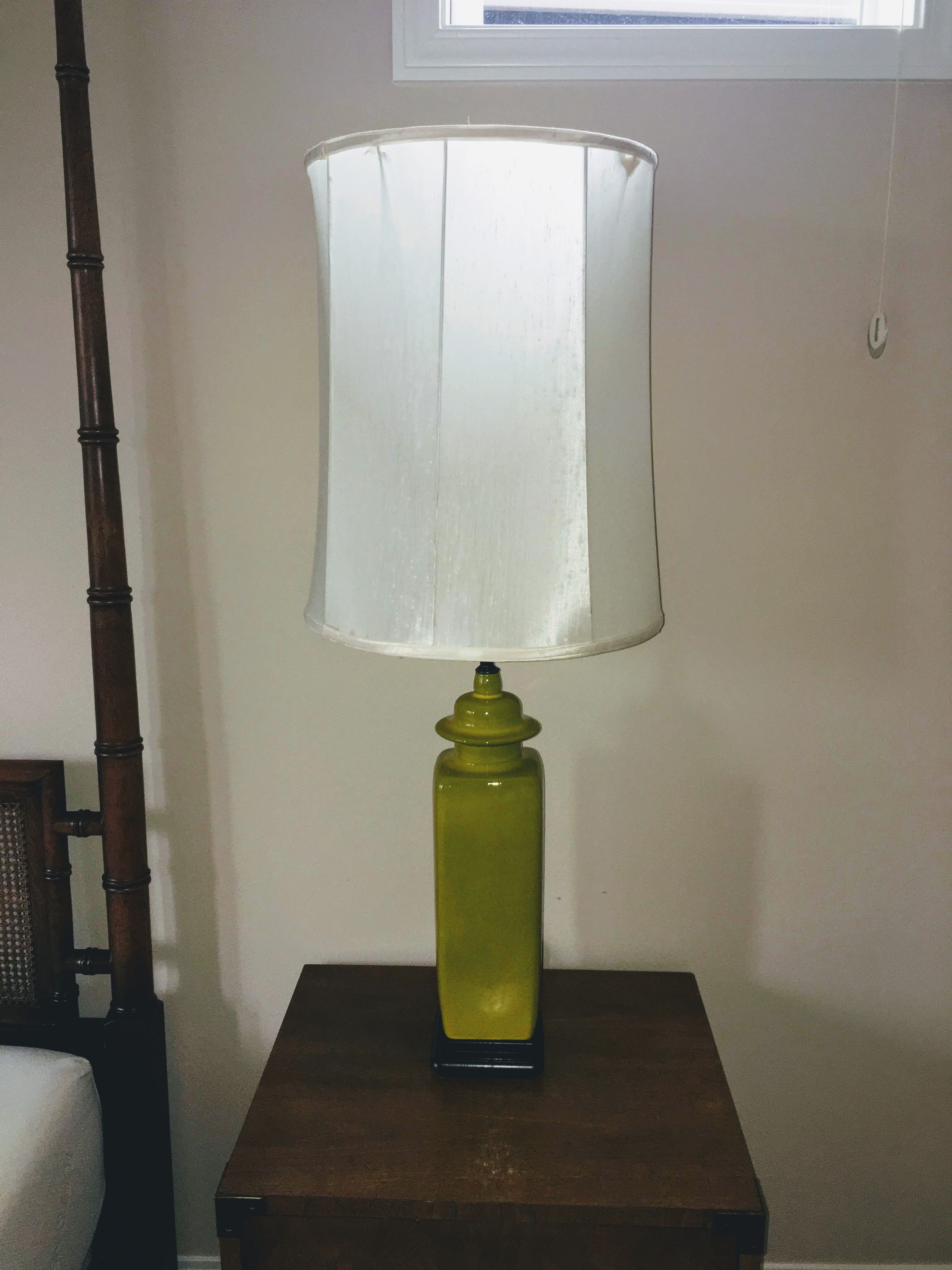 Green Lamps - Set of 2 - 41" Height