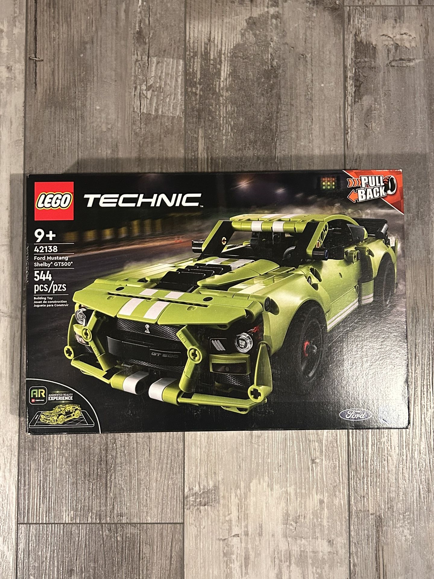 Lego 42138 Technic Ford Mustang Shelby GT500 - New and Factory Sealed