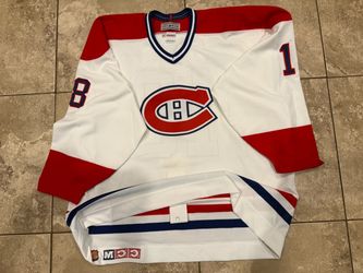 Signed Valeri Bure Montreal Canadians NHL Authentic Ice Hockey Jersey Memorabilia