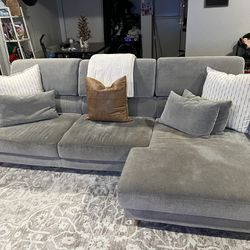 IKEA Light Grey Couch 