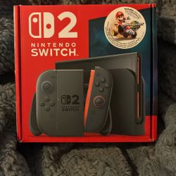 New/ Unopened Switch 2  Mario Cart Bundle
