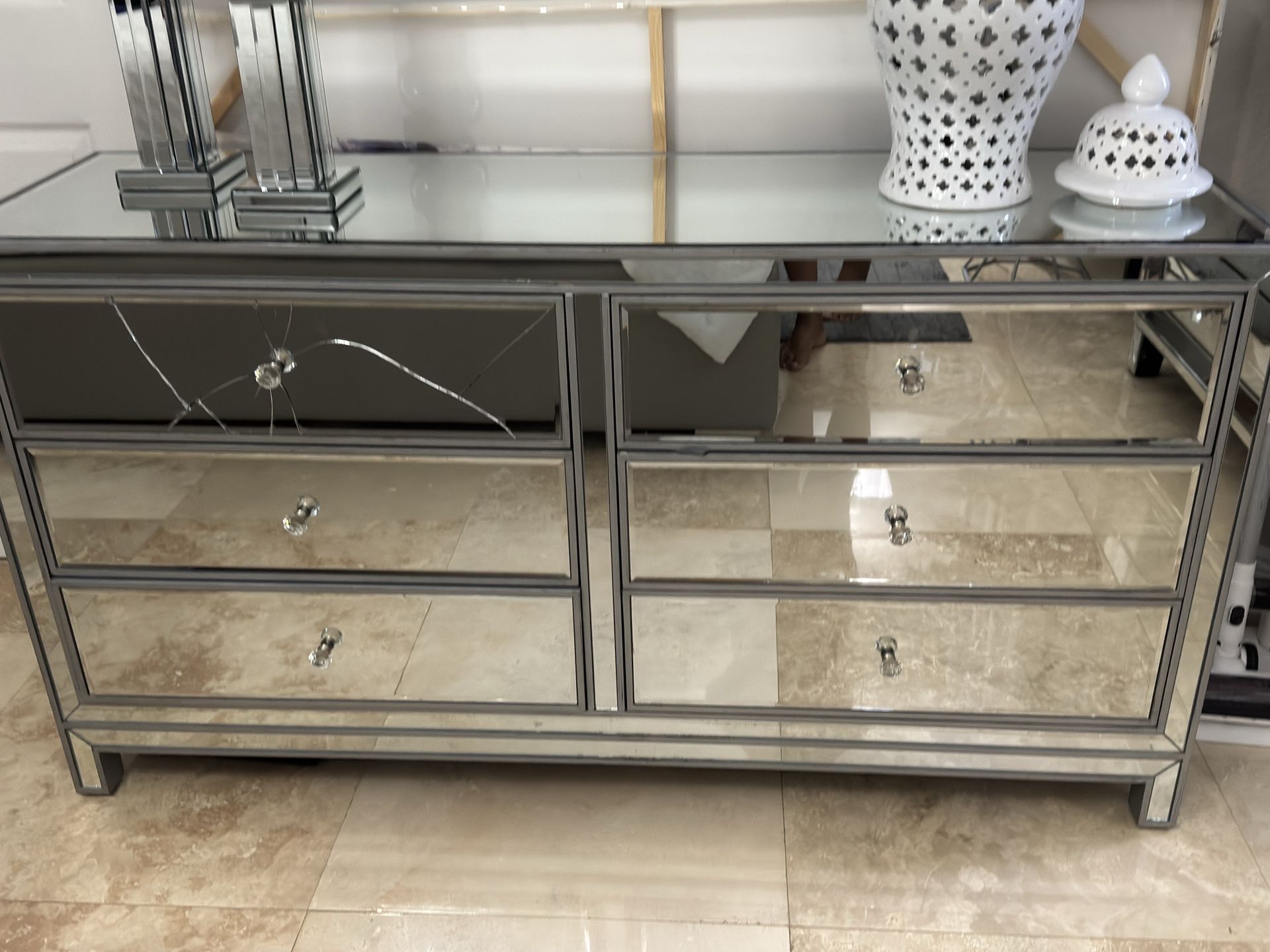 Mirrored Dresser