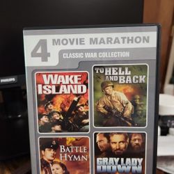 Wake Island, To Hell & Back, Battlestar Hymn, Gray Lady Down DVD