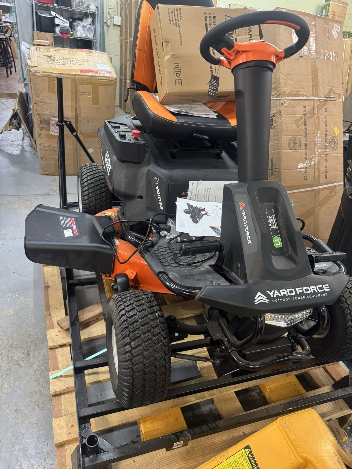 Ride On Lawnmower 56 Volt
