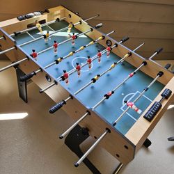 Like New Foosball Soccer Table 
