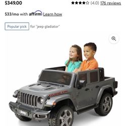 Kids 12v Jeep Gladiator Ride On