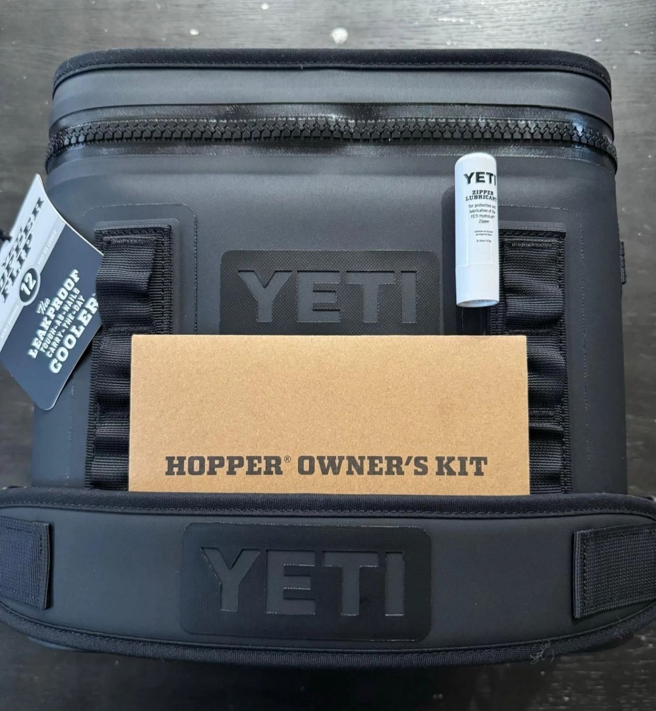 New YETI Hopper Flip 12 Portable Soft Cooler Black Model YHOPFLIP12