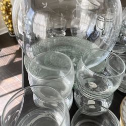 PRINCESS HOUSE BOWL WITH SMALL CUPS PICK UP TODAY 