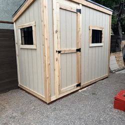 Custom Wooden Shed 