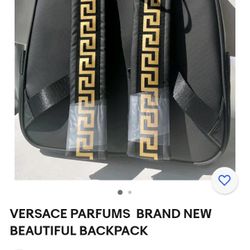 VERSACE PARFUM BACK PACK