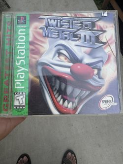 Twisted Metal 3 For PlayStation 1 For Sale 