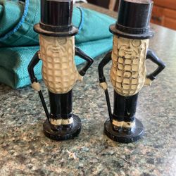 Mr Peanut Salt & Pepper Shakers