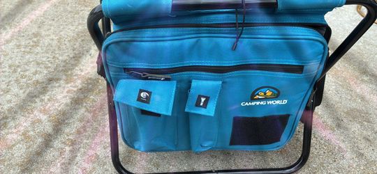 Camping World Folding Stool with Storage Bag