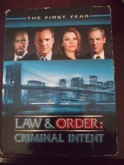 LAW & ORDER CRIMINAL INTENT - THE FIRST YEAR