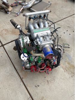 13 B rotary engine.