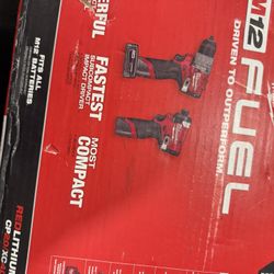 Milwaukee M12 Combo  w/  Two Batteries