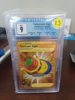 Pokémon Telescopic Sight CGC 9 Mint 203/185, $15 each