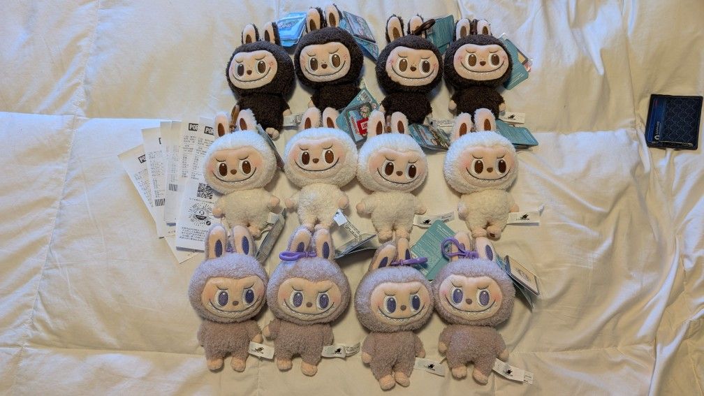 Labubu 8" Plush Keychain