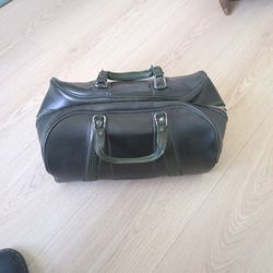 Vintage Leather Doctor’s Bag / Satchel – Locking Frame, Solid Leather