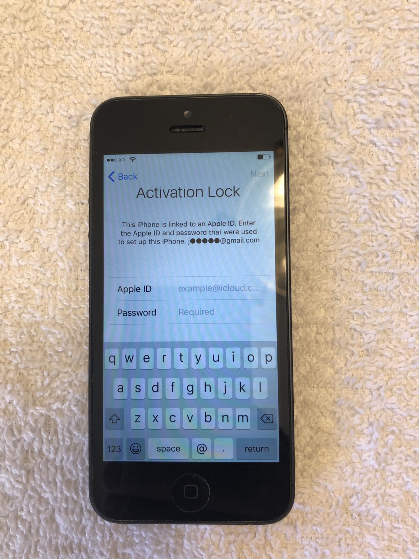 iPhone 5 32GB for part