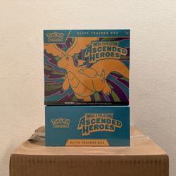 Ascended Heroes Elite Trainer Box - ME: Ascended Heroes (ASC)  $105 Each