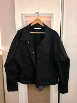 Golden Denim LA THE TRUCKER - MIDNIGHT Oversized jacket