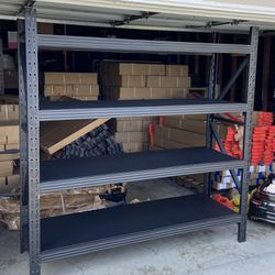 4-Tier Heavy Duty Garage/Warehouse Storage Shelving 