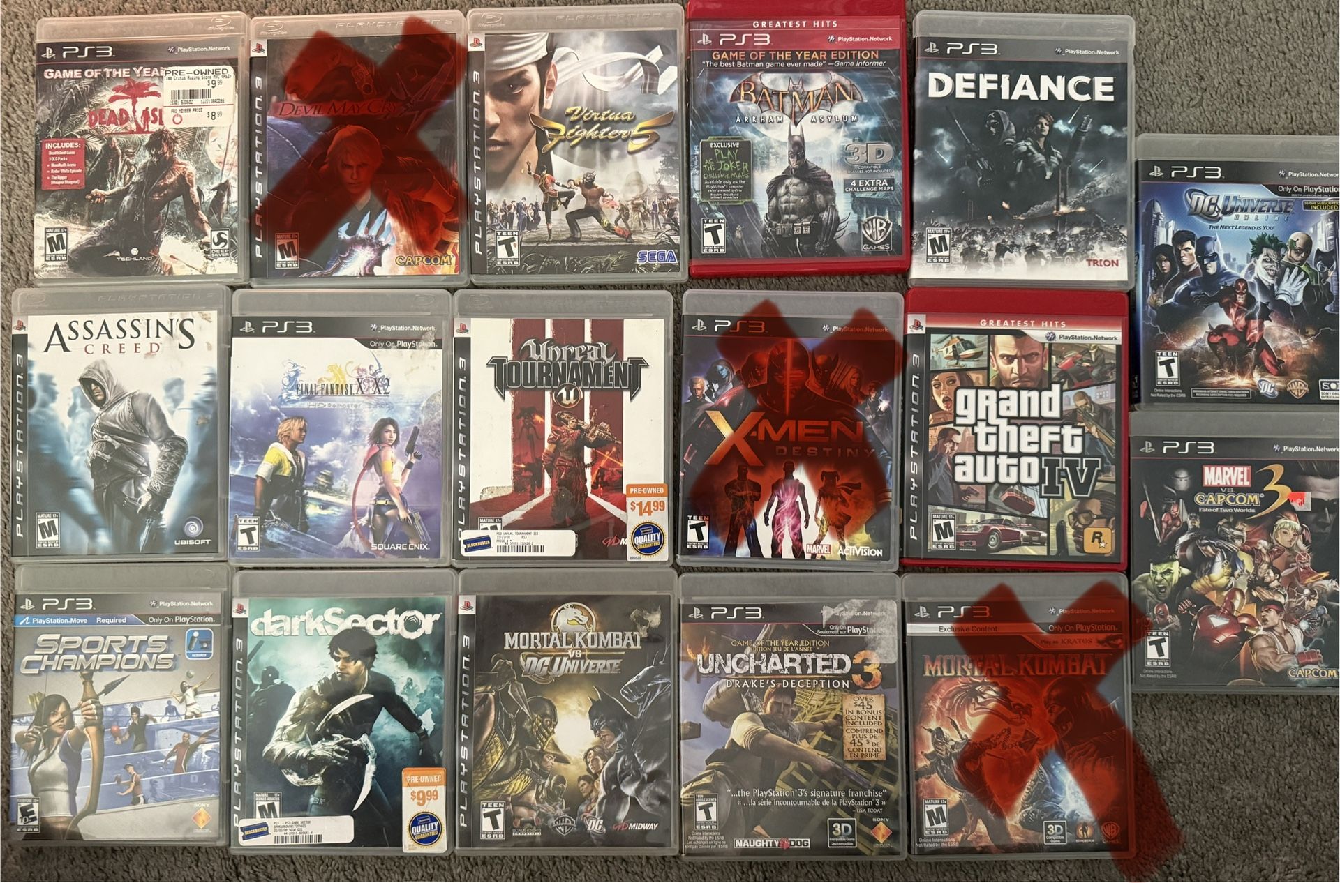 Random PS3 Games