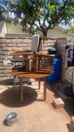 Table and 4 chairs