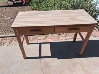 Brandt Ranch Oak Desk2 drawer Ranch Oak Desk.