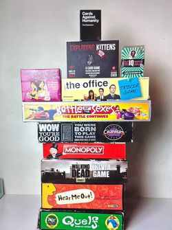 Board game Bundle Trivia Monopoly Cranium Card Games
