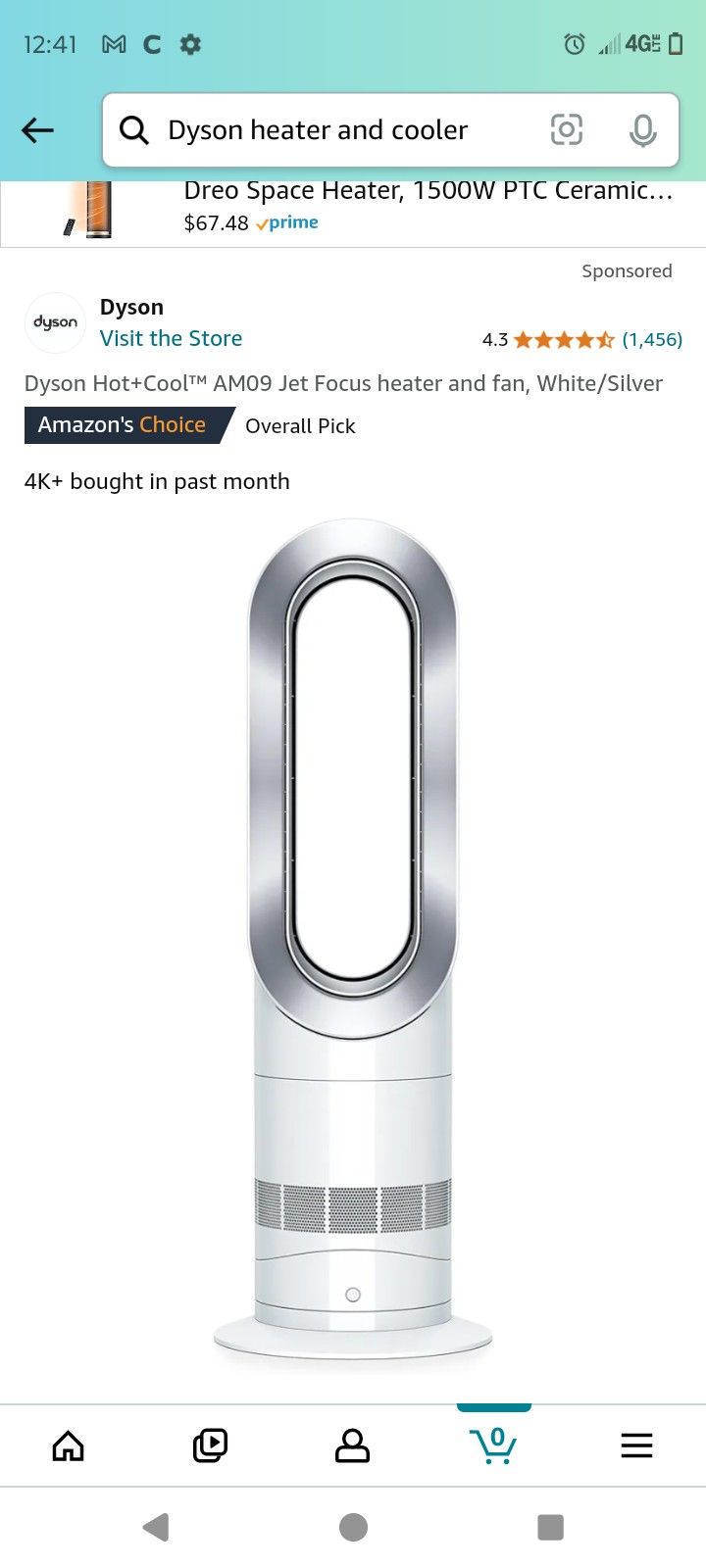 Dyson Heater And Cooler New