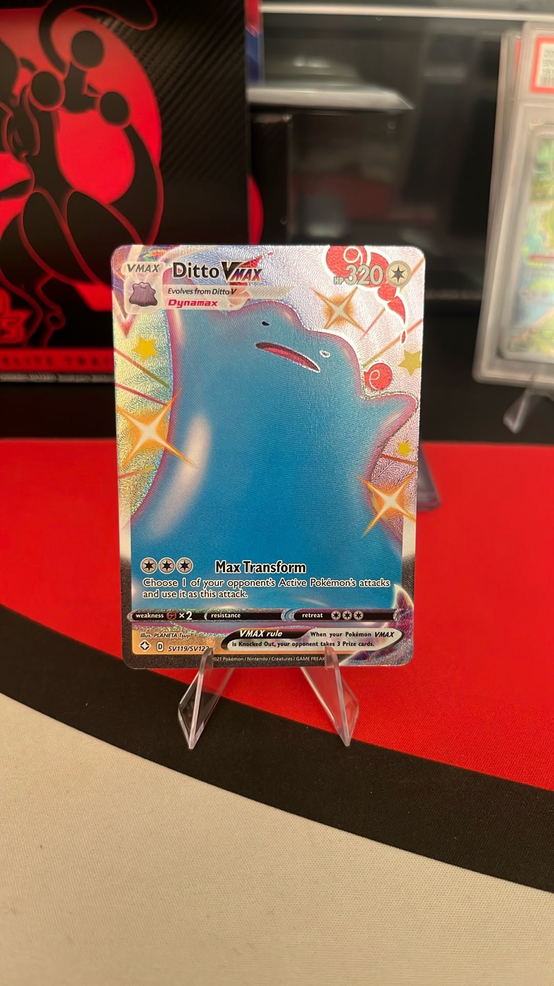 Pokemon Ditto Vmax