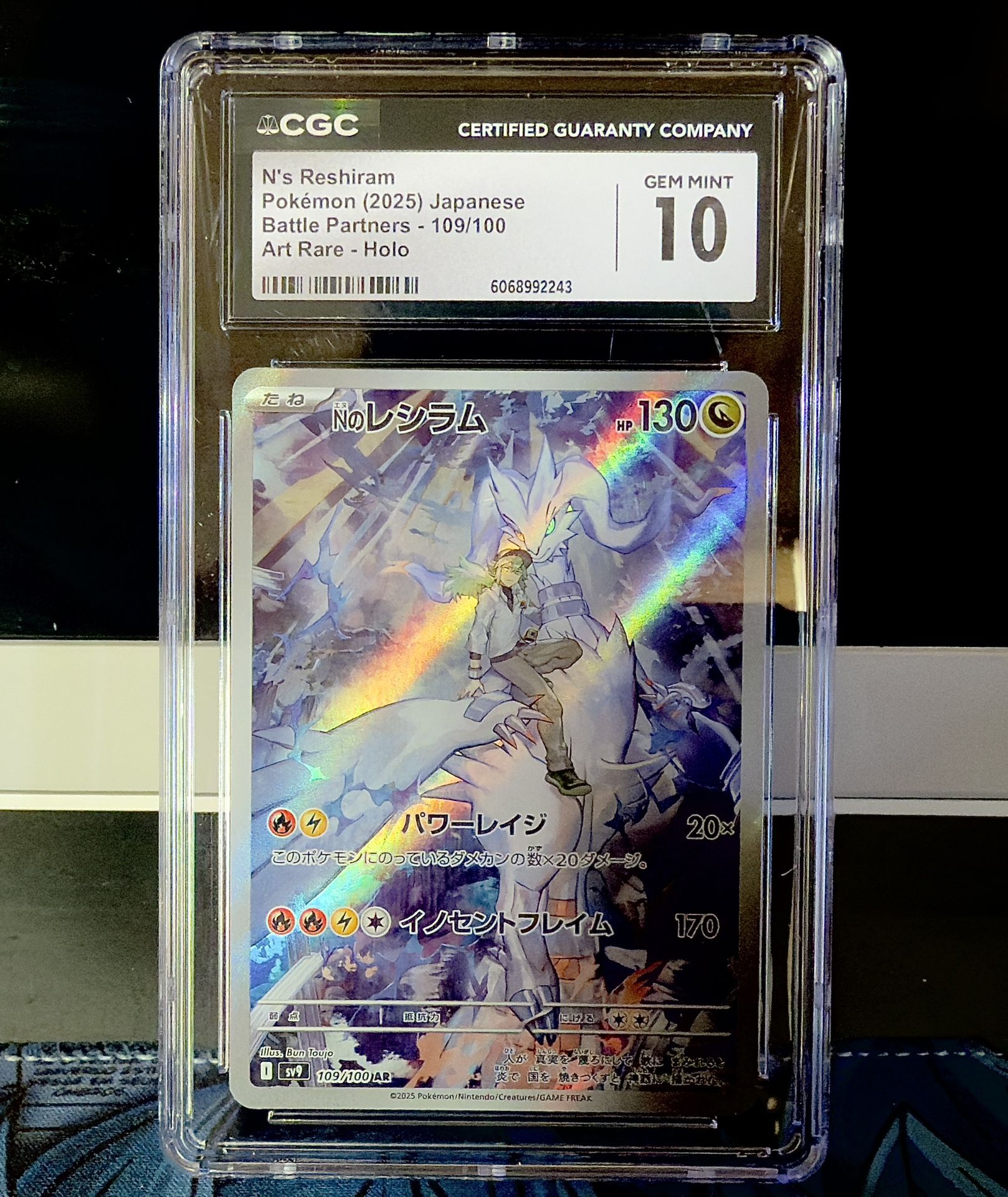 Pokemon Card CGC Graded Slab