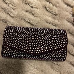 New With Tags Bedazzled Clutch