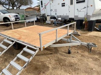 Trailer 8x10 💪🏽💪🏽 good conditions, heavy duty