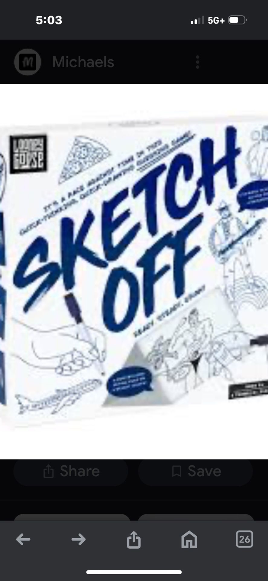 Sketch Off Game
