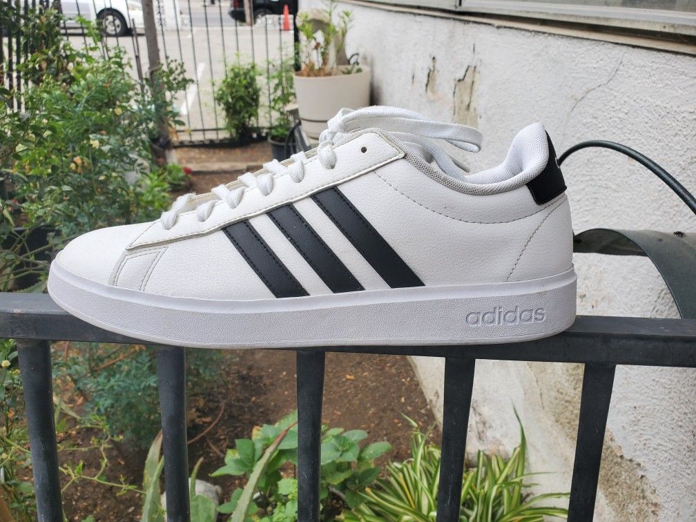 Adidas Grand Court 2.0 Shoes Core White Size 13 Men