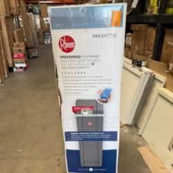 Rheem
42,000 Grain Preferred Platinum Wi-Fi Enabled Smart Water Softener for Hard Water and Iron Red