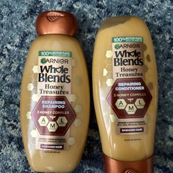Garnier Whole Blends Fructis Shampoo Conditioner Personal Care Bundle