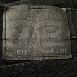 Black Levi Jeans 5.11