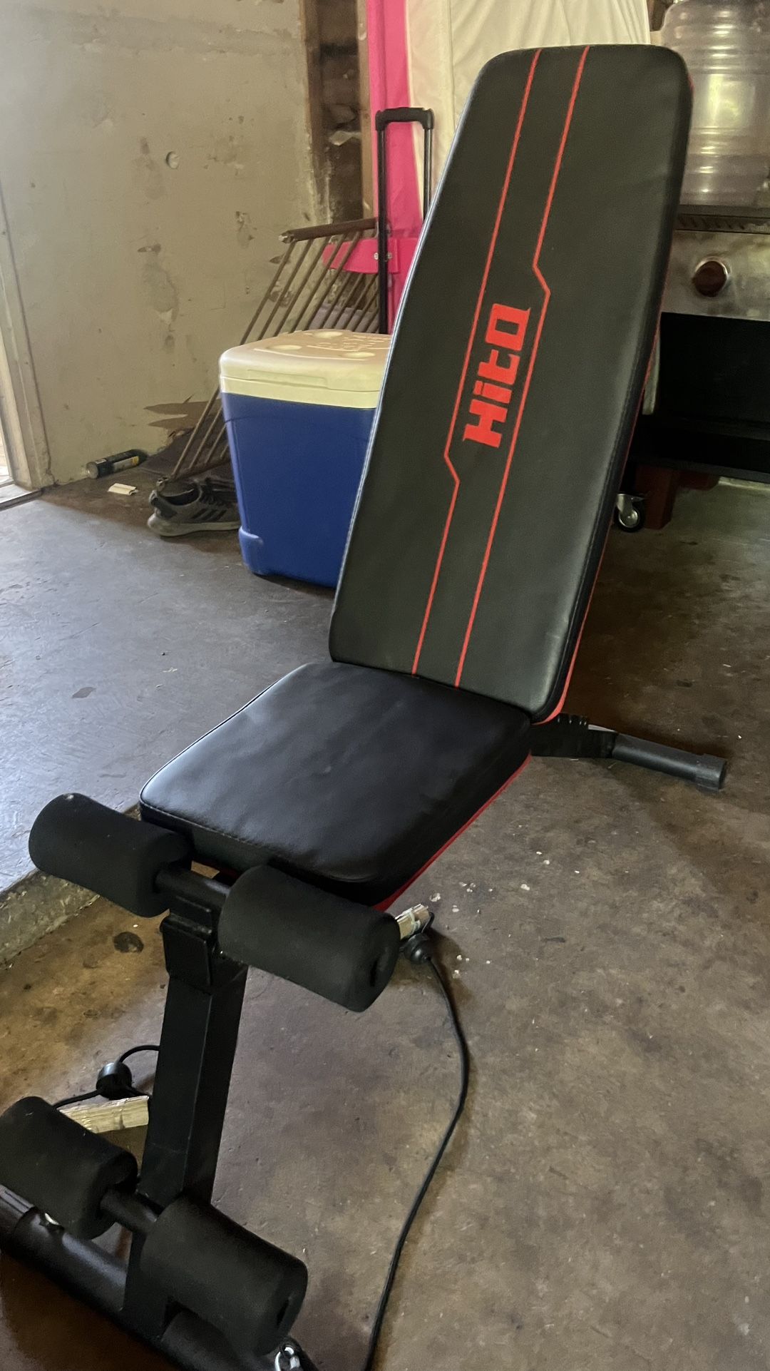 Weight Bench, Adjustable Weight Bench, Strength Training Benches For Full Body Workout & Home Gym with Resistance Bands