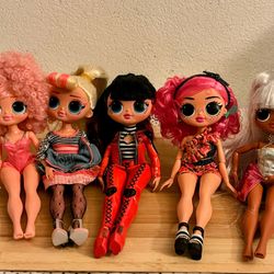 Lol Surprise OMG lot of 5 