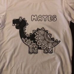 Kids Coloring T-shirt 