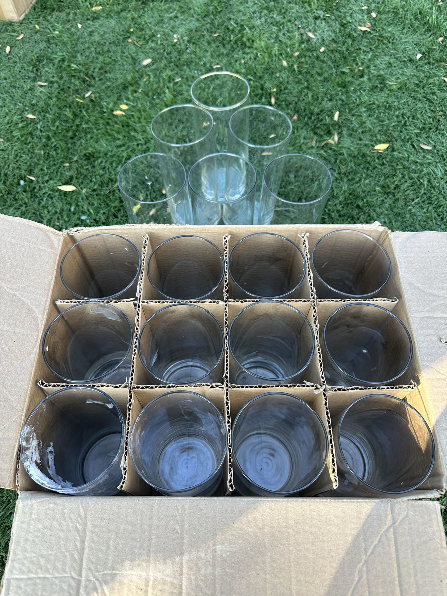 7.5 inch Hurricane Vases