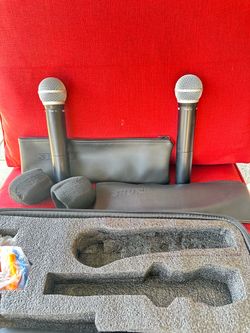 Micrófonos. Calidad shure inalámbricos 250$