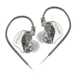 CCA CRA Wired Earphone, 3.8μ Ultra-thin Diaphragm Dynamic Driver IEM in-Ear Moni